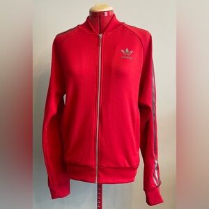 Adidas - zip up sweater/ track jacket Size Small